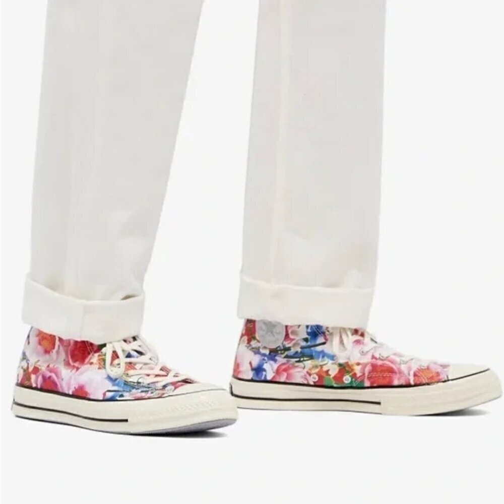 Converse Heart of the City Chuck 70 Floral High Top Paris Marquis Mills 9.5 11.5 - Picture 5 of 16
